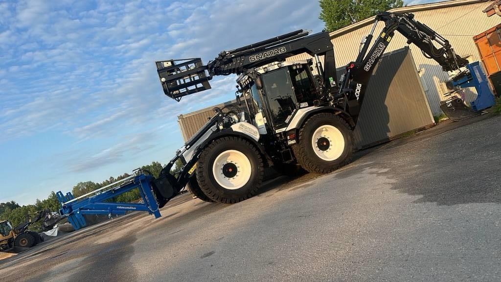 Huddig 1370 cable Grävlastare
