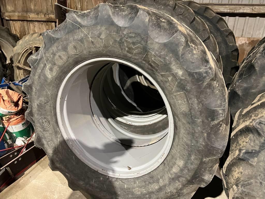 Goodyear Tvillinghjul Goodyear 580/70 R38 Tyres, wheels and rims