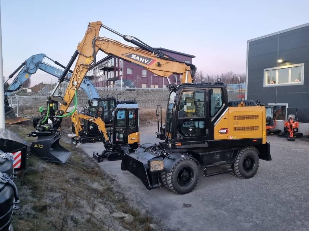 Sany sy155w Hjulgrävare