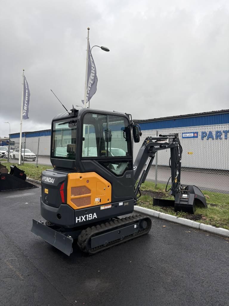 Hyundai HX 19 A Minigrävare < 7t