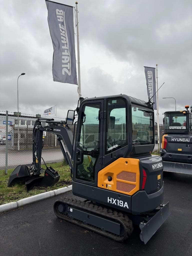 Hyundai HX 19 A Minigrävare < 7t