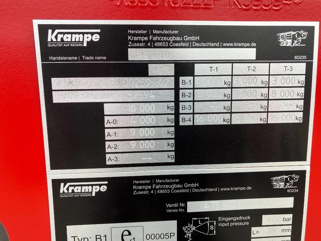 Krampe BB640 Tippvagnar