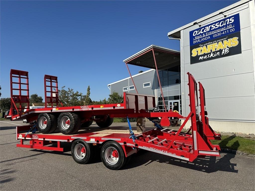 MAC 2 Axlad maskintrailer Maskintransporter