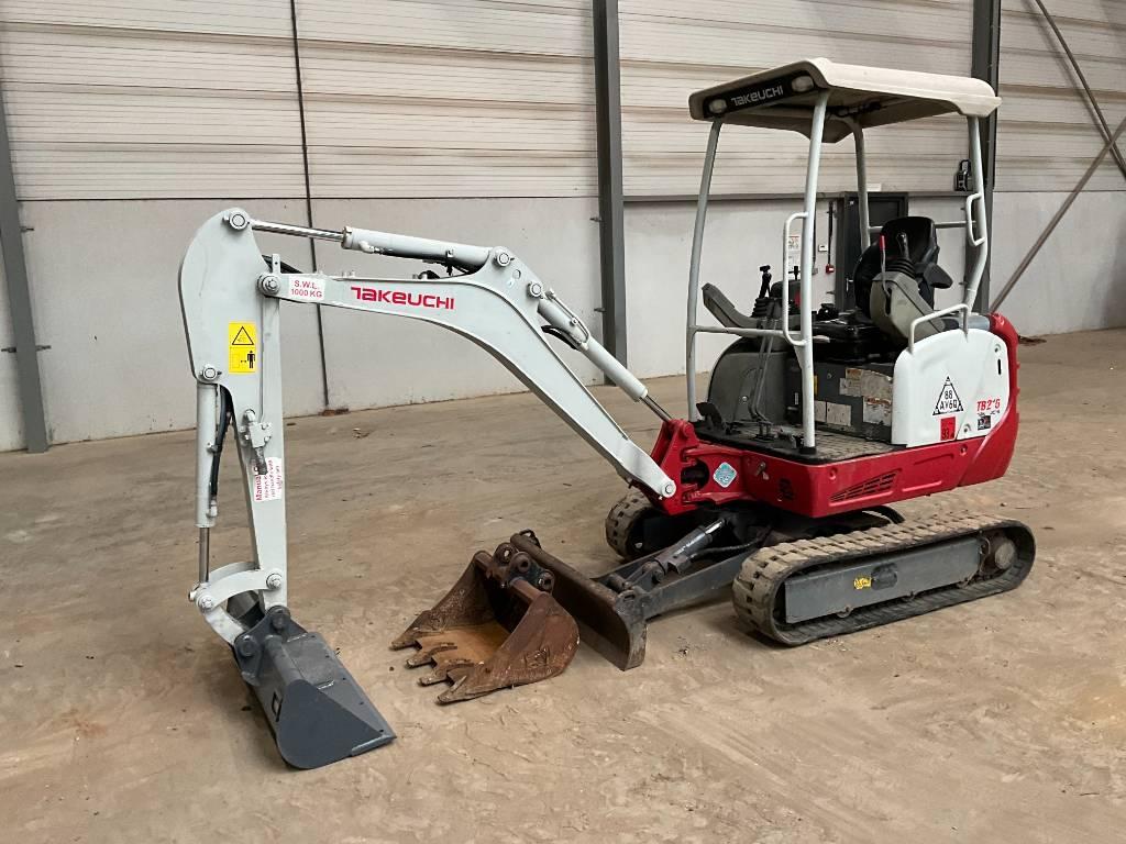 Takeuchi TB 216 Mini excavators < 7t (Mini diggers)