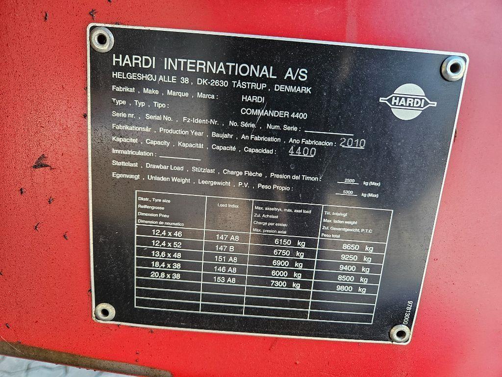 Hardi Commander 4400 Twin Anhängespritzen