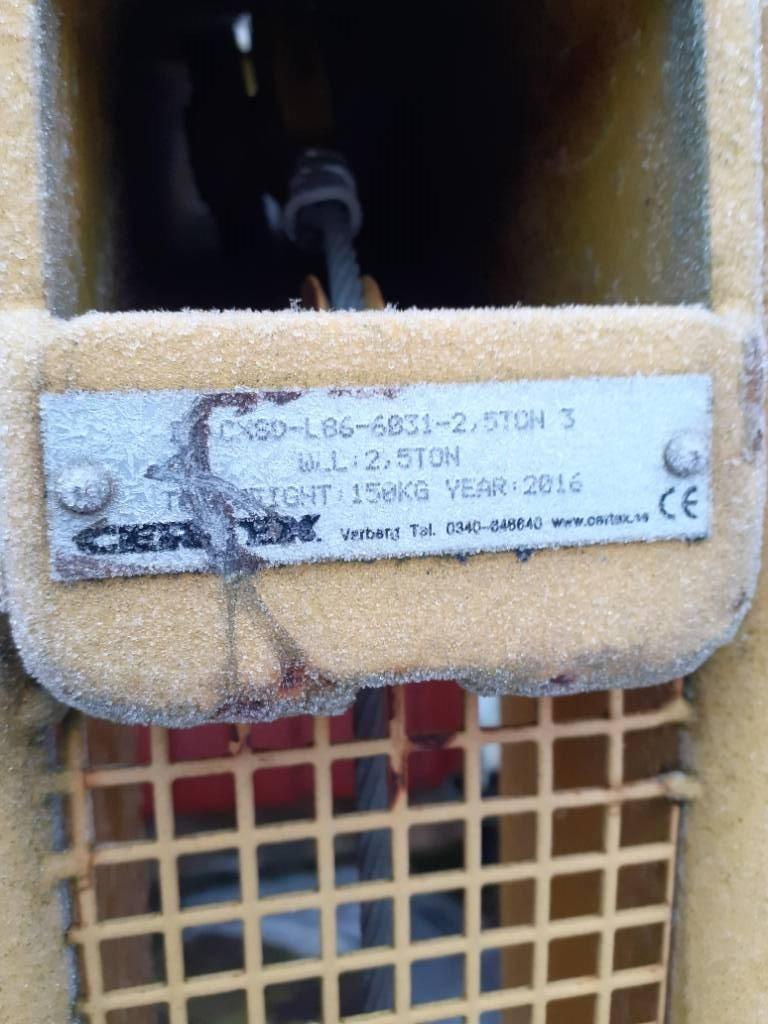 CERTEX Nostohaarukka 2500kg Movimentazione Materiali - Altro