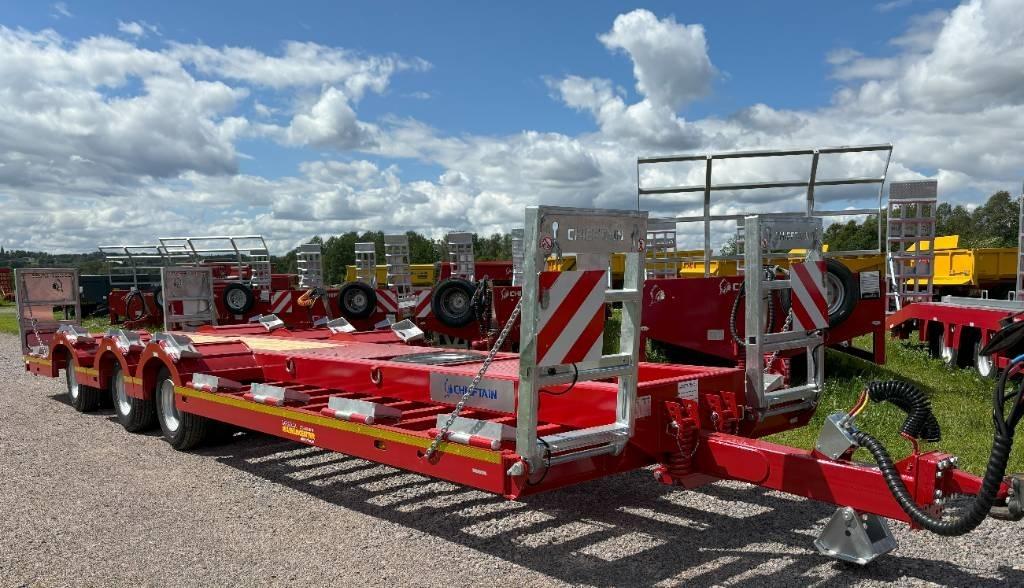 Chieftain 3-axl Skogsmaskintrailer 60 km 30 ton Styrbar Övriga Trailers