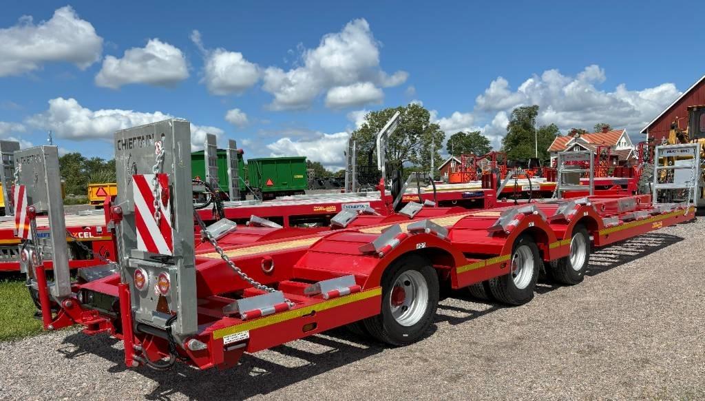 Chieftain 3-axl Skogsmaskintrailer 60 km 30 ton Styrbar Övriga Trailers
