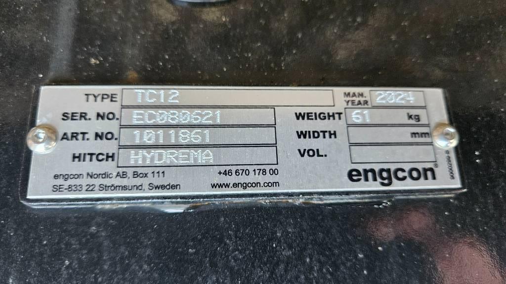 Engcon TC12 Other components