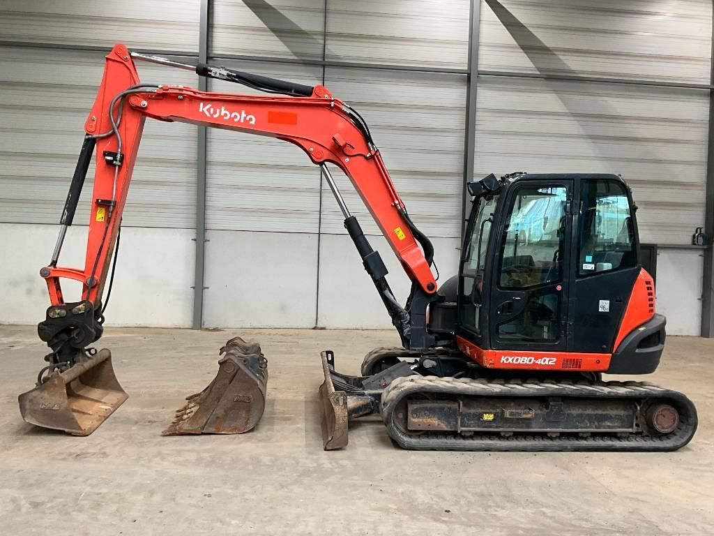Kubota KX 080-4 A 2 Midibagger  7t - 12t