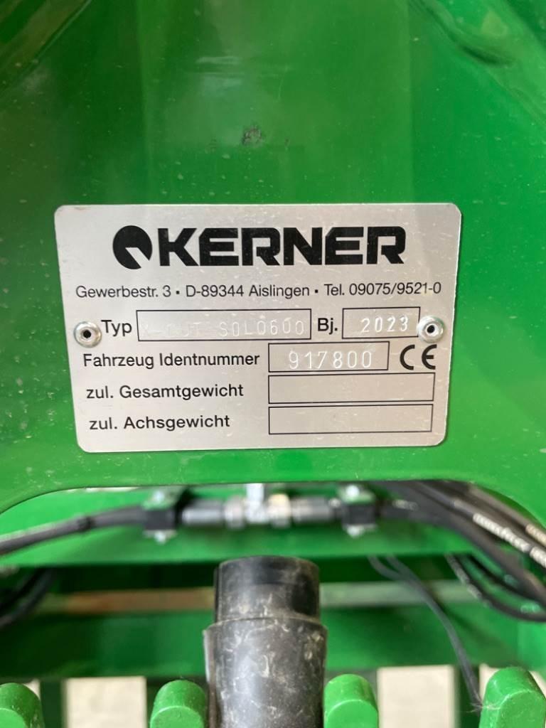 Kerner X-Cut Solo 600 Altre macchine e accessori per l'aratura