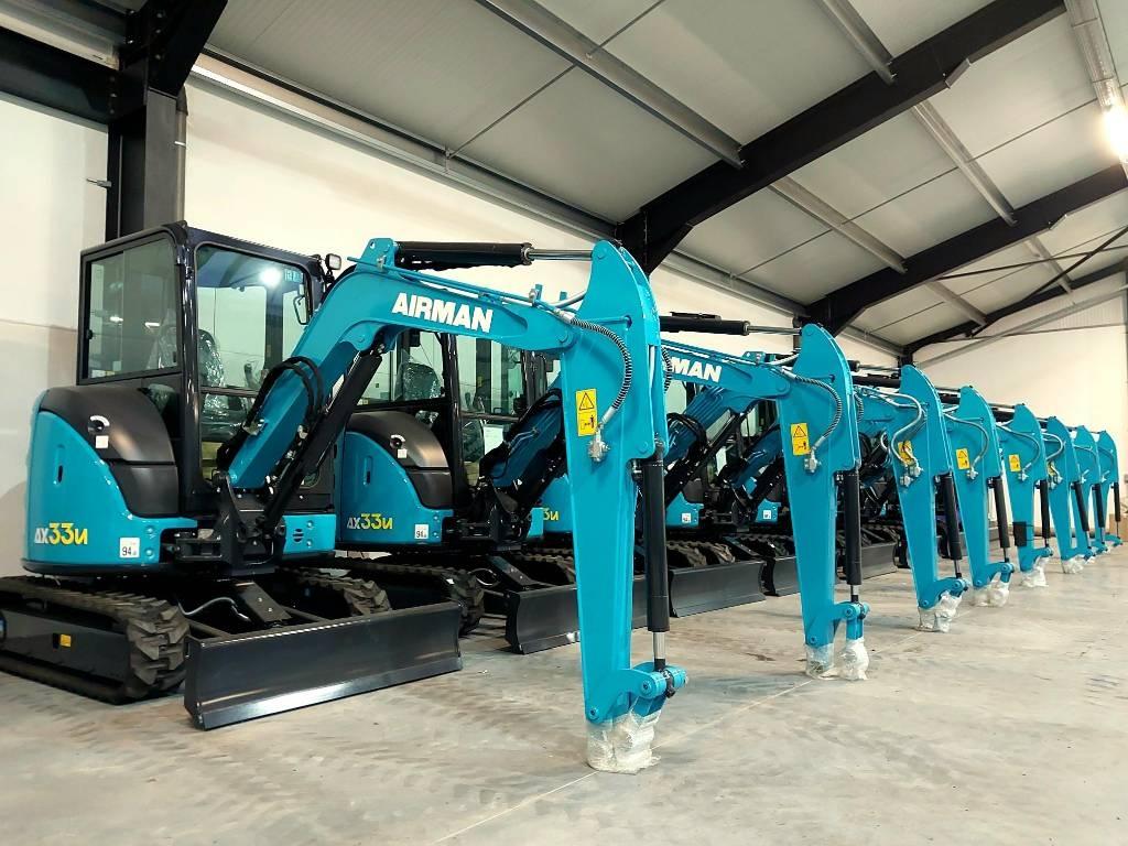 Airman AX10U - AX55U Mini excavators < 7t (Mini diggers)