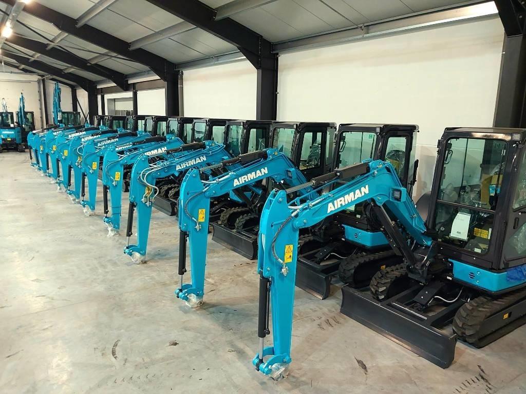 Airman AX10U - AX55U Mini excavators < 7t (Mini diggers)