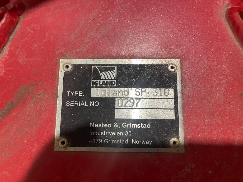 Igland SP 310 Schneeschilde und -pflüge