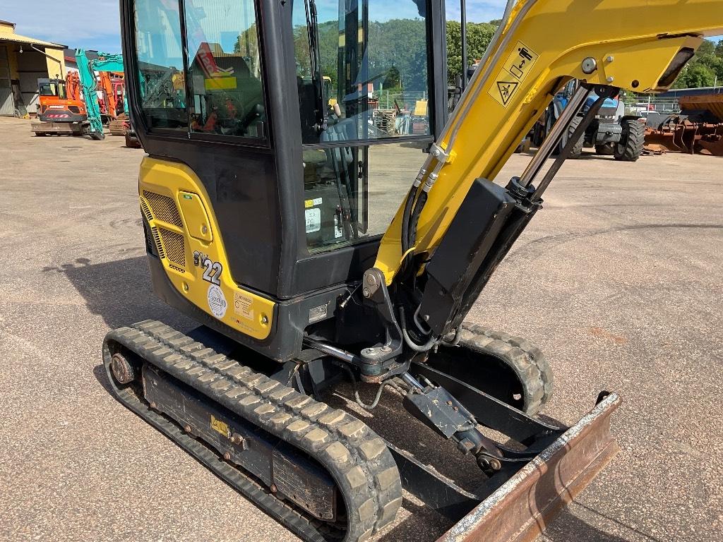 Yanmar SV 22 Minigrävare < 7t
