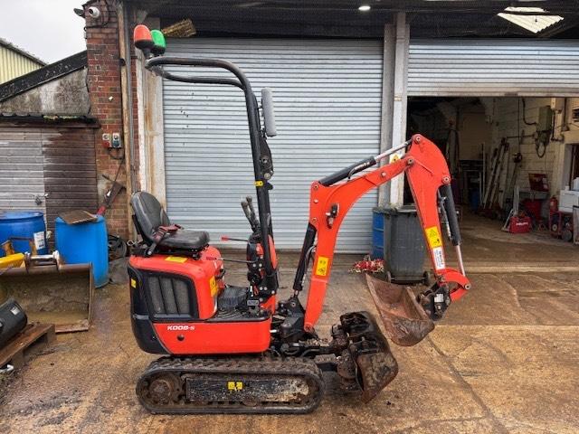 Kubota K 008-5 Minibagger < 7t
