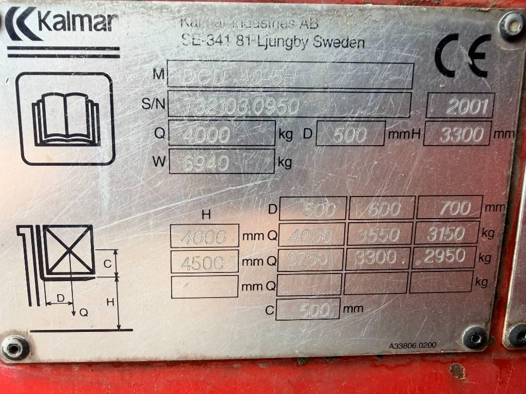 Kalmar DCD 40-5H Dieselmotviktstruckar