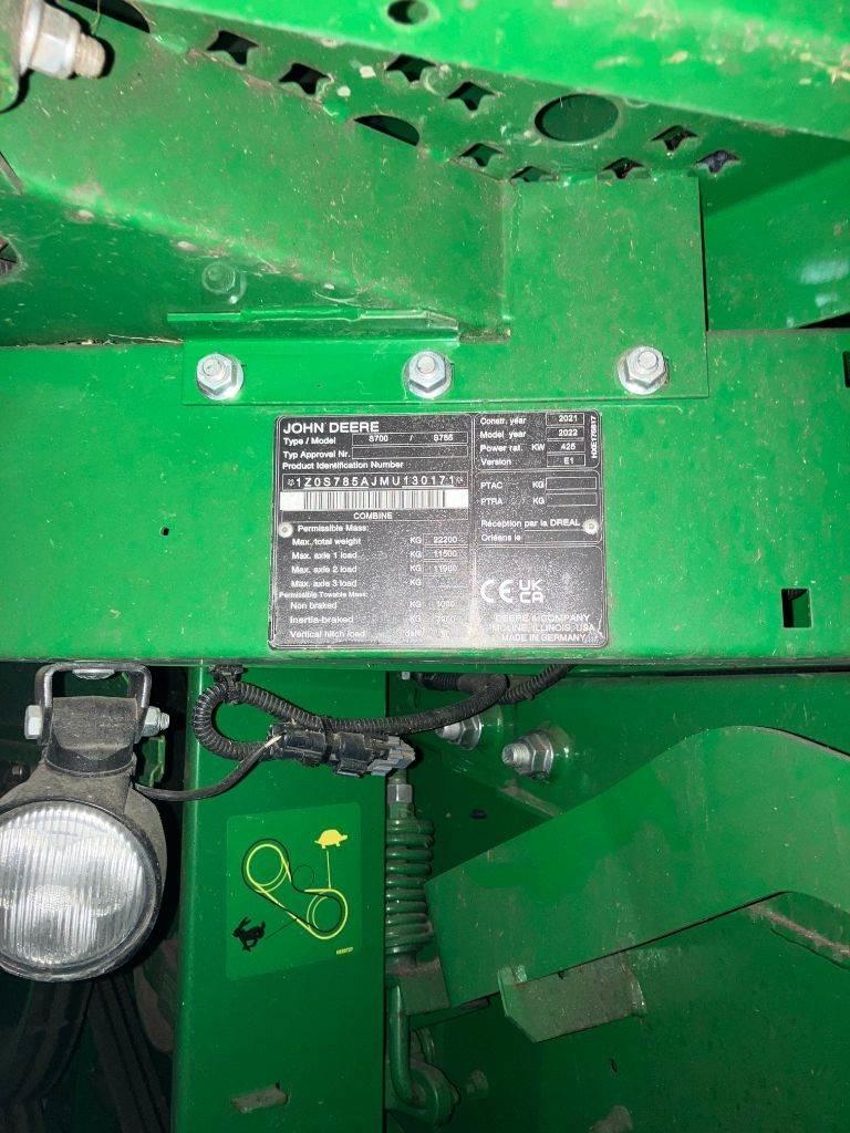 John Deere S785I Mejetærskere
