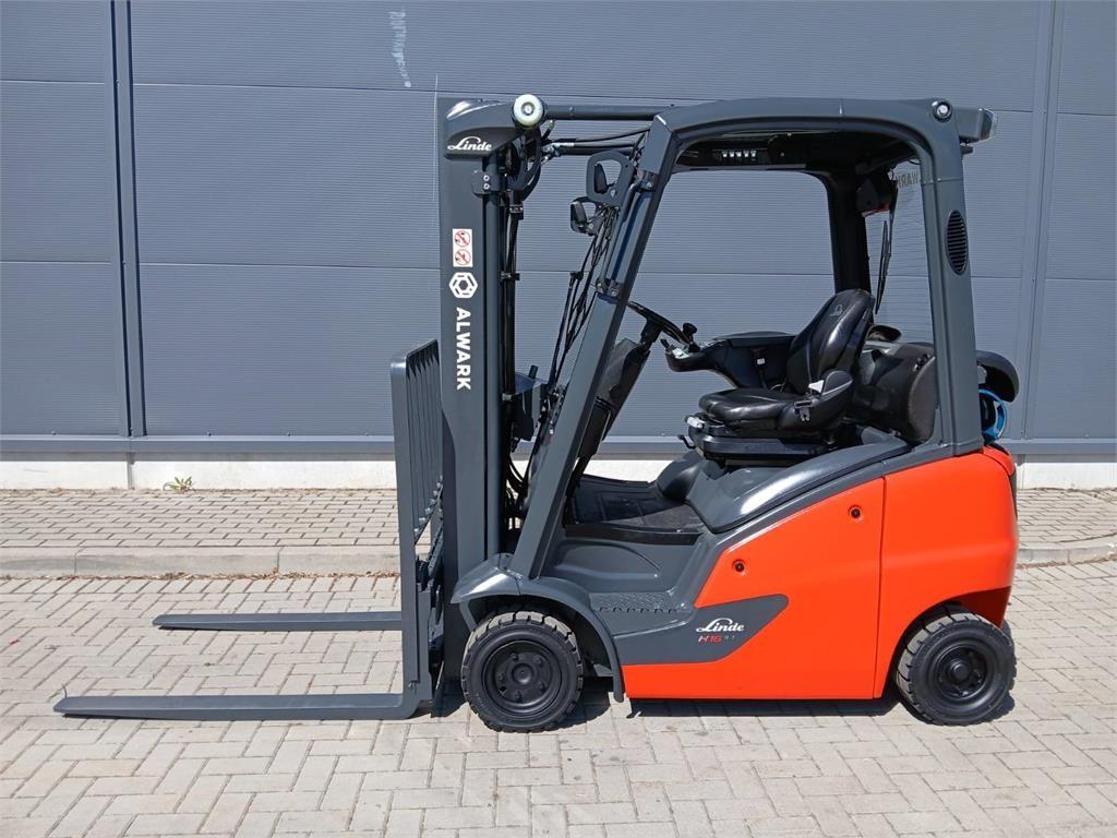 Linde H16T LPG forklifts