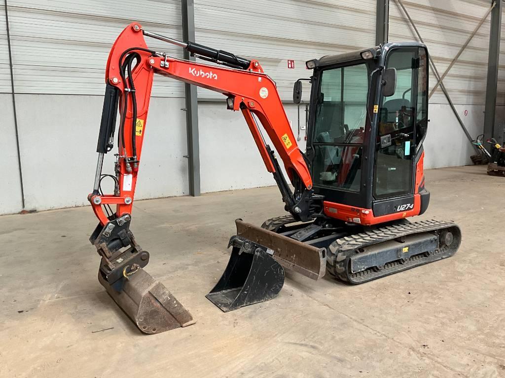 Kubota U 27-4 HI powertilt Minibagger < 7t