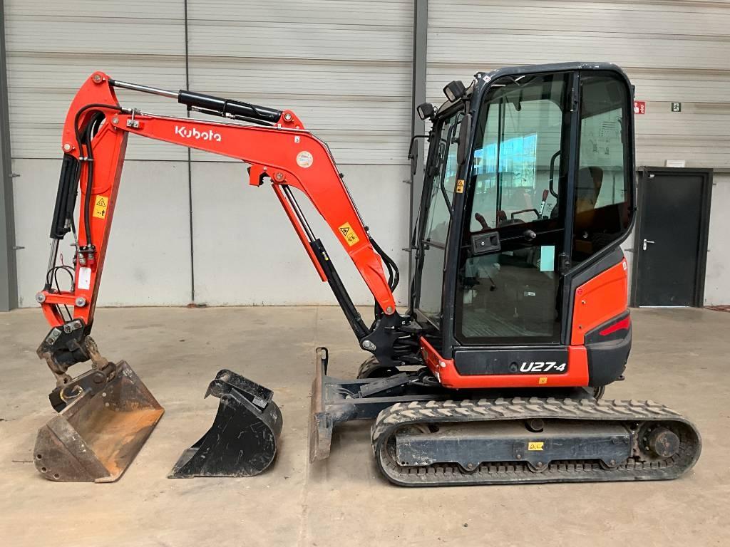 Kubota U 27-4 HI powertilt Minibagger < 7t