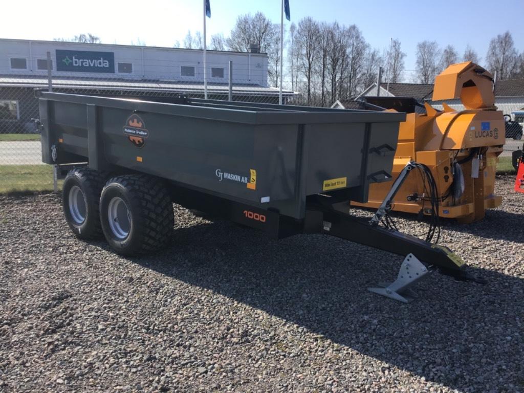Palmse Trailer D1000 Tipper trailers