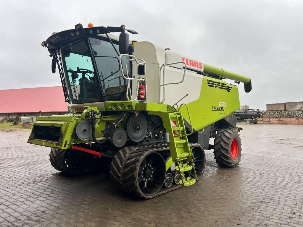 CLAAS Lexion 670 TT Combine harvesters