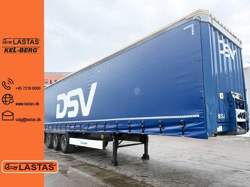 Krone Curtainsider / Planenauflieger Curtainsider semi-trailers