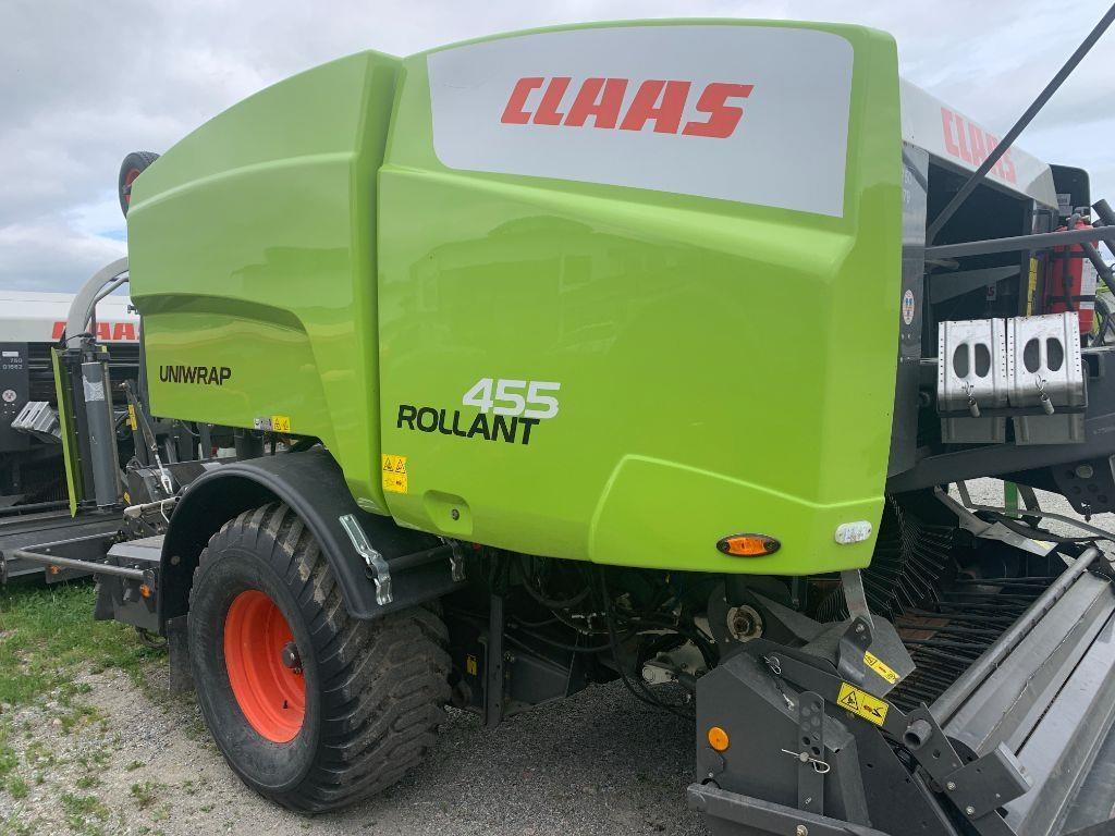 CLAAS Rollant 455 RC Uniwrap Rotopresse