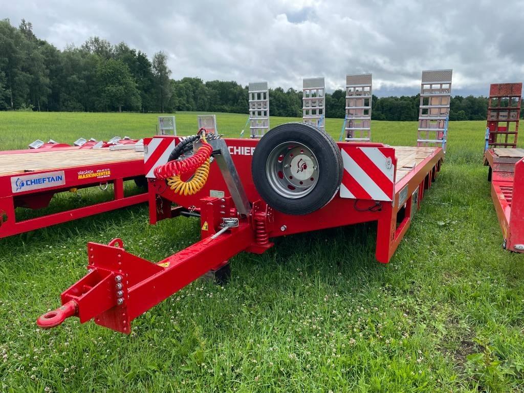 Chieftain Maskintransport dubbla drag/bromsar Övriga Trailers