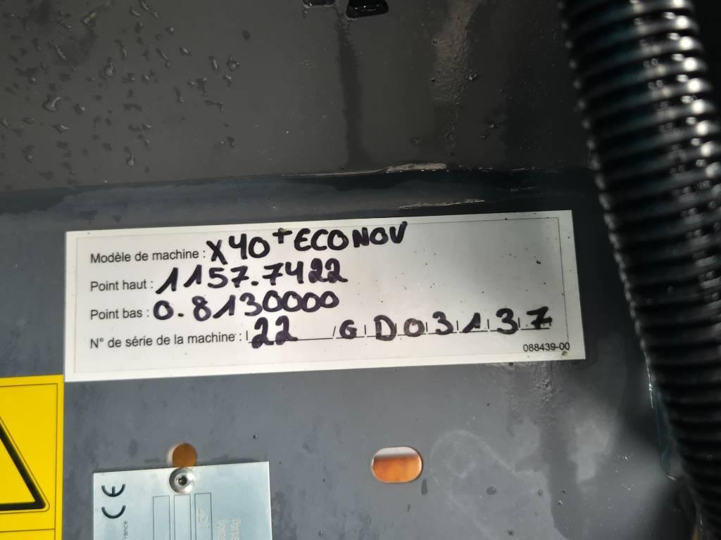 Sulky gödningsspridare X 40+ Econov Mineralspreder