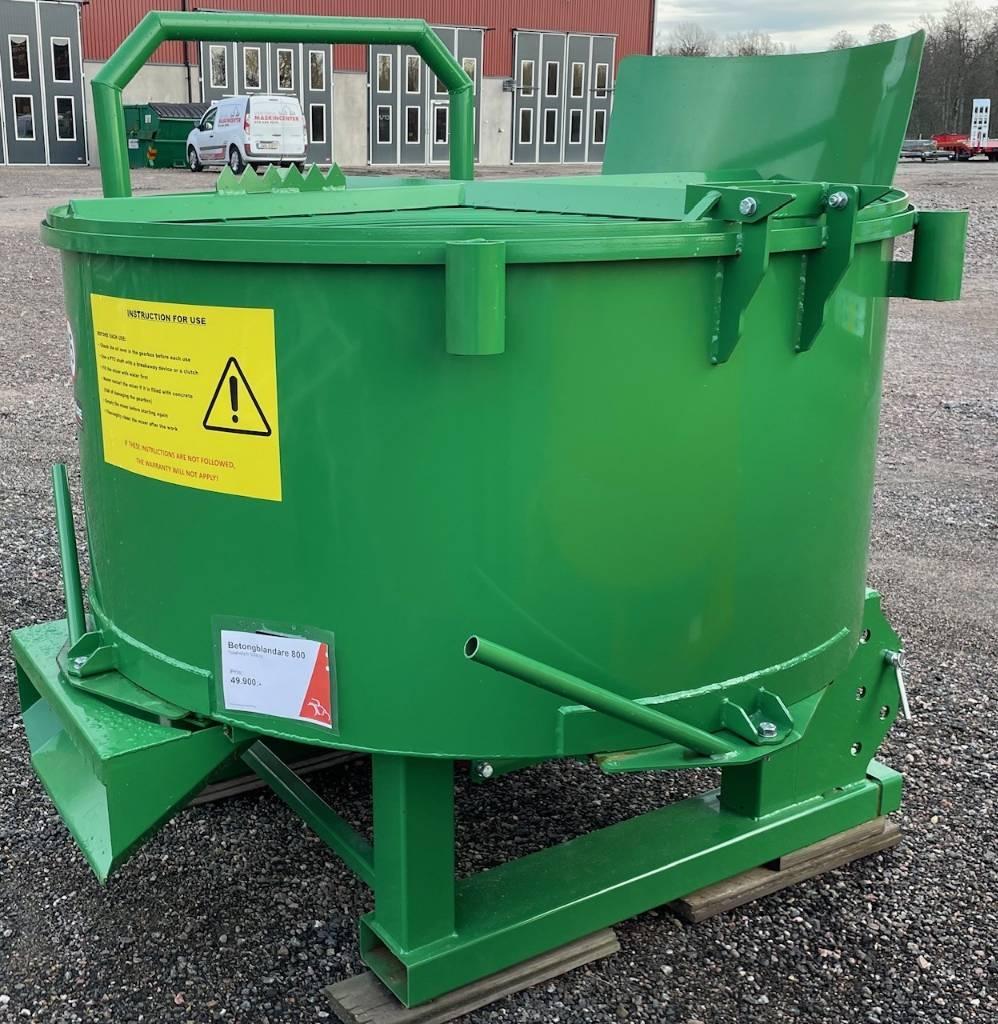 Möre Betongblandare 800L Hydraulisk drift Betong-/bruksblandare