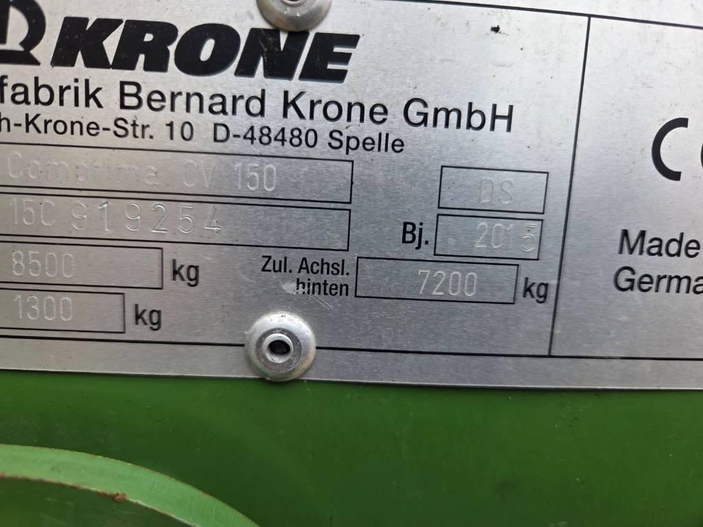 Krone CV150XC Rundbalspressar