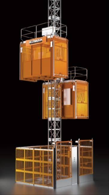 Alimak Scando 650 65/32FC Construction hoists