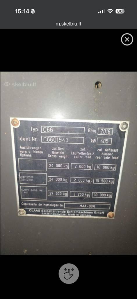 CLAAS Lexion 770 TT Mähdrescher