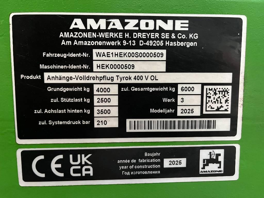 Amazone Tyrok 400 VS Aratri reversibili