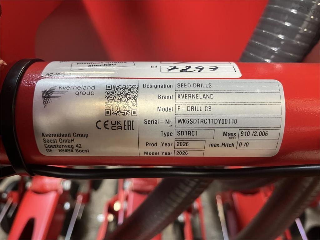 Kverneland CB 3500 Drillmaschinenkombination