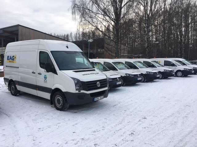Volkswagen Arbetsbilar / UTHYRES Lätta lastbilar