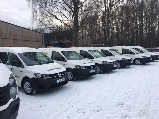Volkswagen Arbetsbilar / UTHYRES Lätta lastbilar