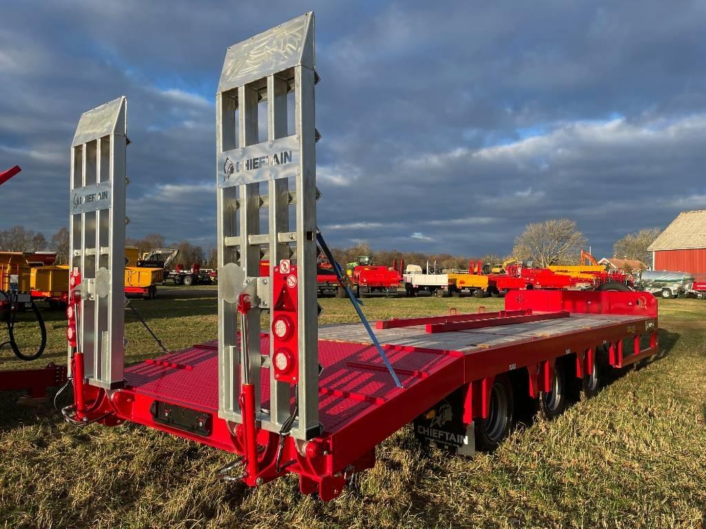 Chieftain 3-axl Maskintransportkärra traktor 24 ton Övriga Trailers