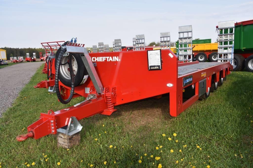 Chieftain 3-axl Maskintransportkärra traktor 24 ton Övriga Trailers