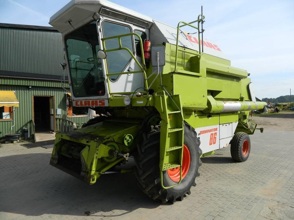CLAAS Dominator 86 Ražas novākšanas kombaini