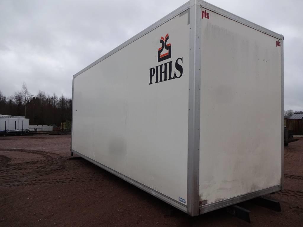 PLS skåp öppningsbar sida Transportskåp