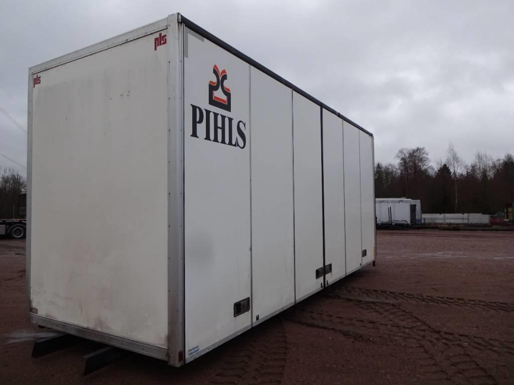 PLS skåp öppningsbar sida Transportskåp