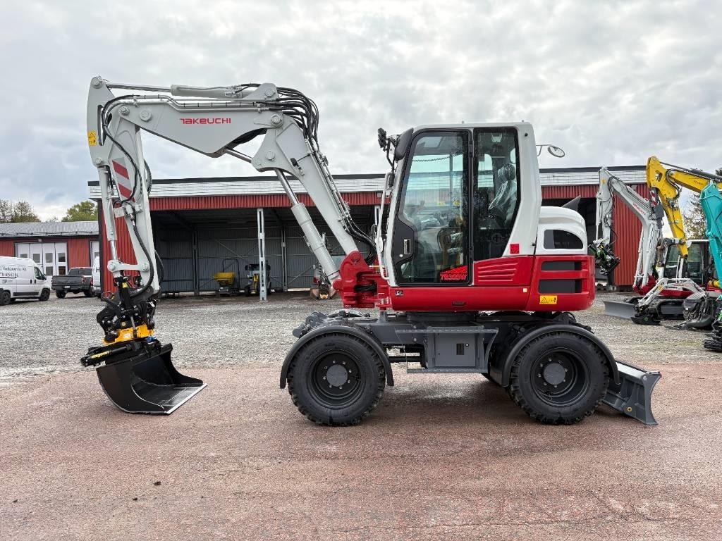 Takeuchi TB395W - Uthyres Hjulgrävare