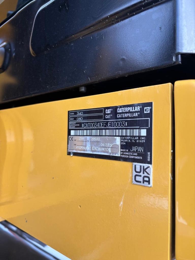 CAT 340 Bandgrävare