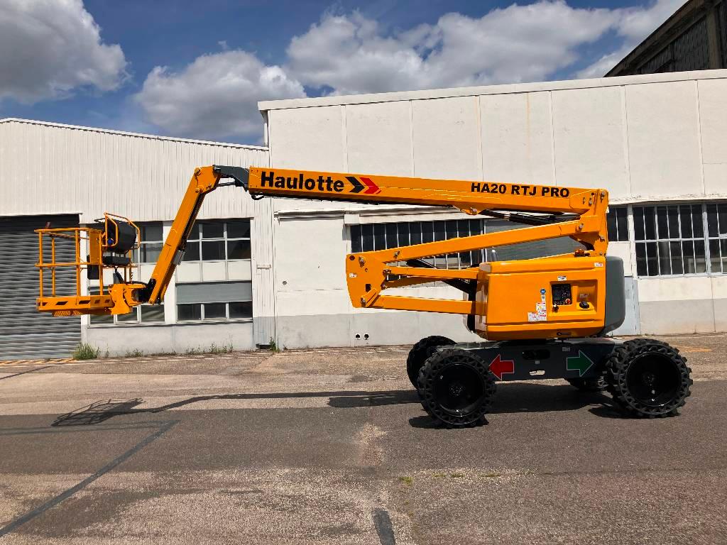HAULOTTE HA20 RTJ PRO - 2 NEW WHEELS Plataforma de trabajo articulada