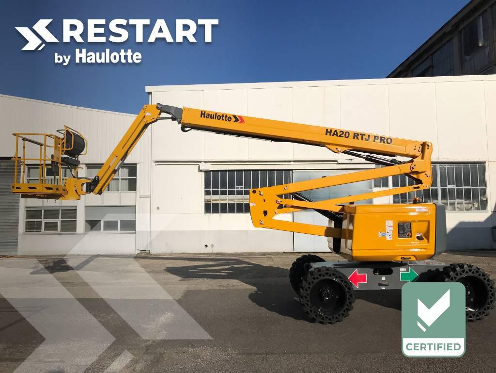 HAULOTTE HA20 RTJ PRO - 2 NEW WHEELS Plataforma de trabajo articulada