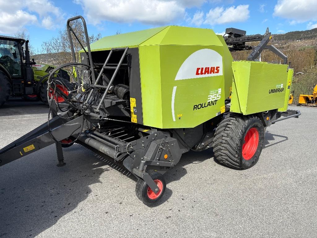 CLAAS 355 RC uniwrap. Rotopresse