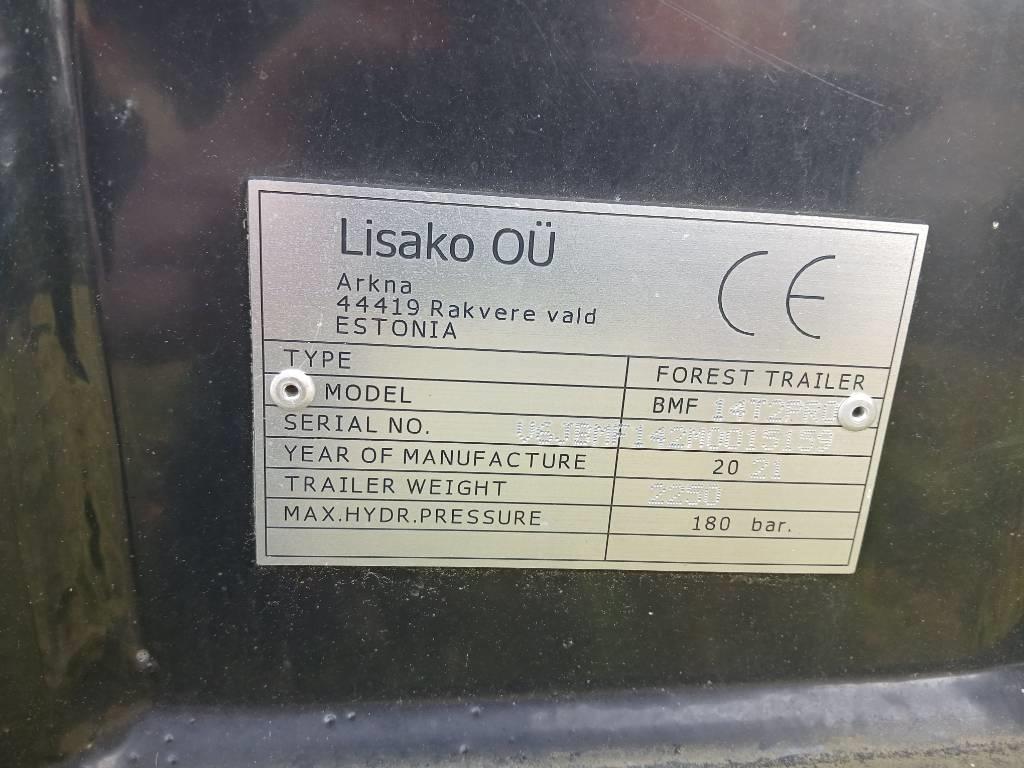 BMF 850 FE 14T2 Pro 550 Forstanhänger